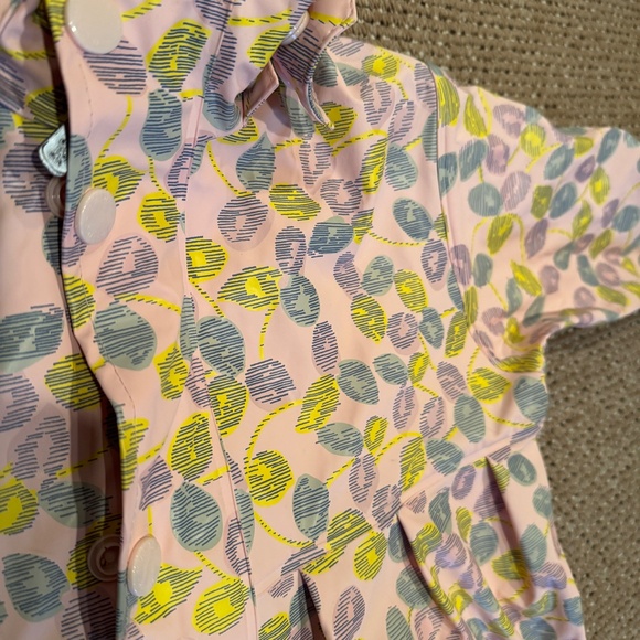 mini a ture copenhagen girls rain jacket size 7y - Picture 2 of 7